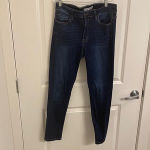 Flying monkey dark wash skinny jeans